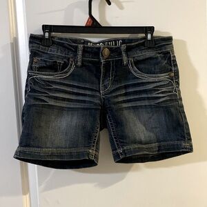 Hydraulic Jean Shorts Size 7/8